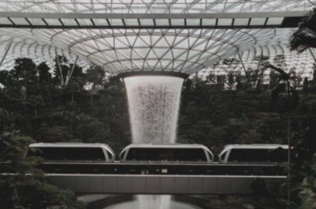 Gem Waterfall: A Must-See Attraction in Jewel Changi