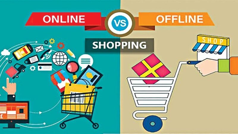 Online shopping vs Offline shopping
