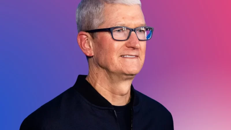 Tim Cook will take a 40% wage cut this year